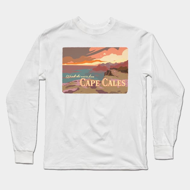 Cape Cales Long Sleeve T-Shirt by budgebuttons